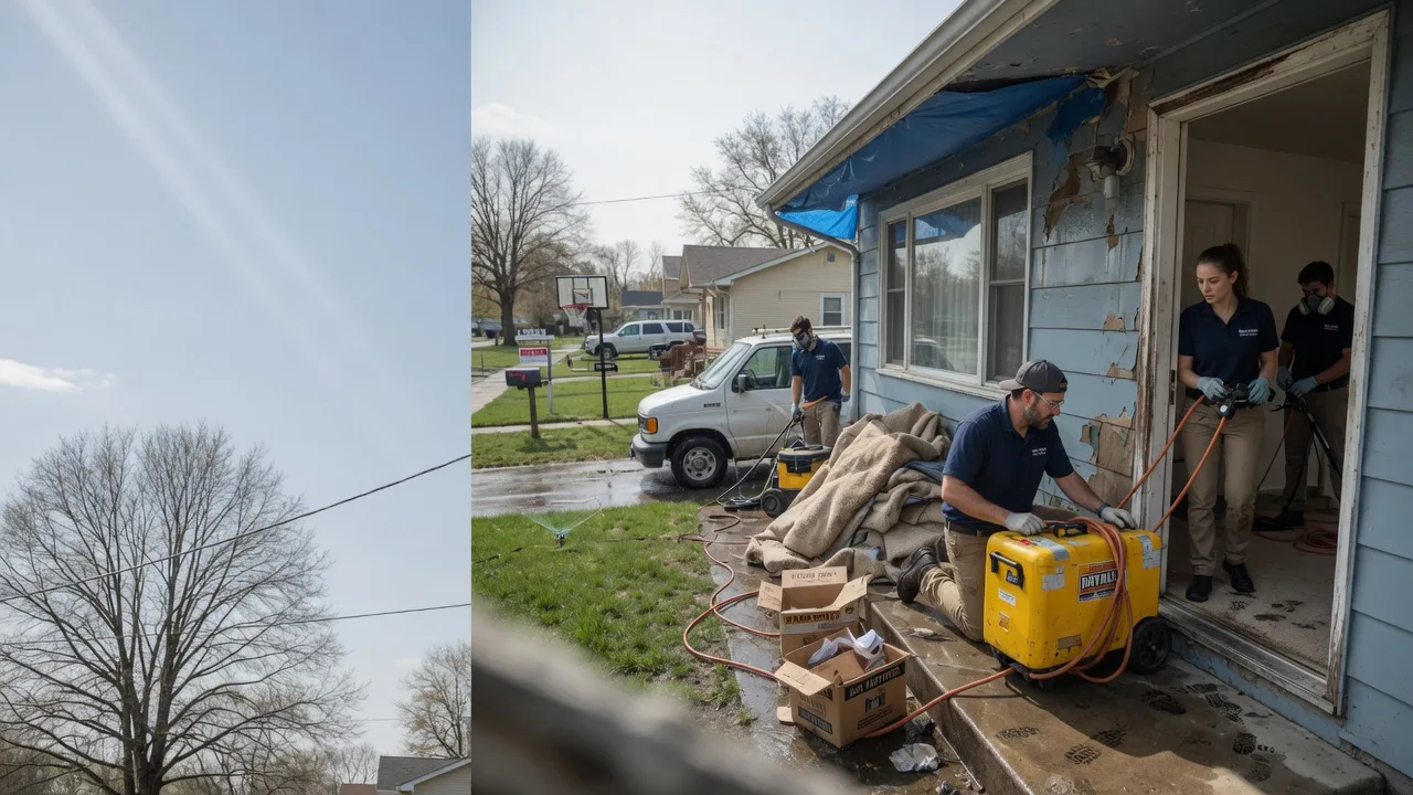 Basement Flood Cleanup in Hooksett, NH near me